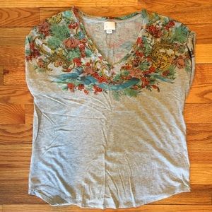 Gray S Graphic Anthropologie T Shirt